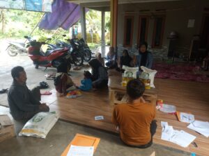 105 KPM di Desa Wangunjaya Terima Bantuan Pangan